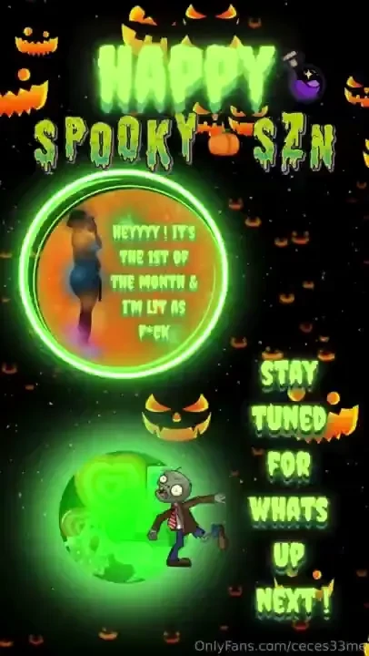 Nbsp happy spooky szn nbsp nbsp this month is going to be an nbsp 