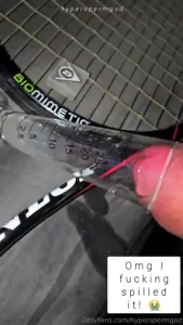 Would you suck a tennis player s cock right after he leaves the courts