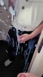 If you are a proper cum-slut of mine you d lick my mirror clean if you