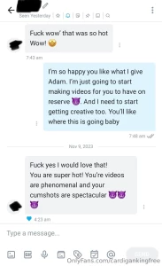 Almost all caught up on my custom videos for the week posting some part 3