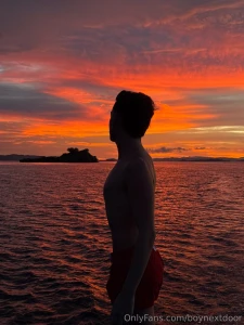 The most insane sunset i ve ever seen komodo island