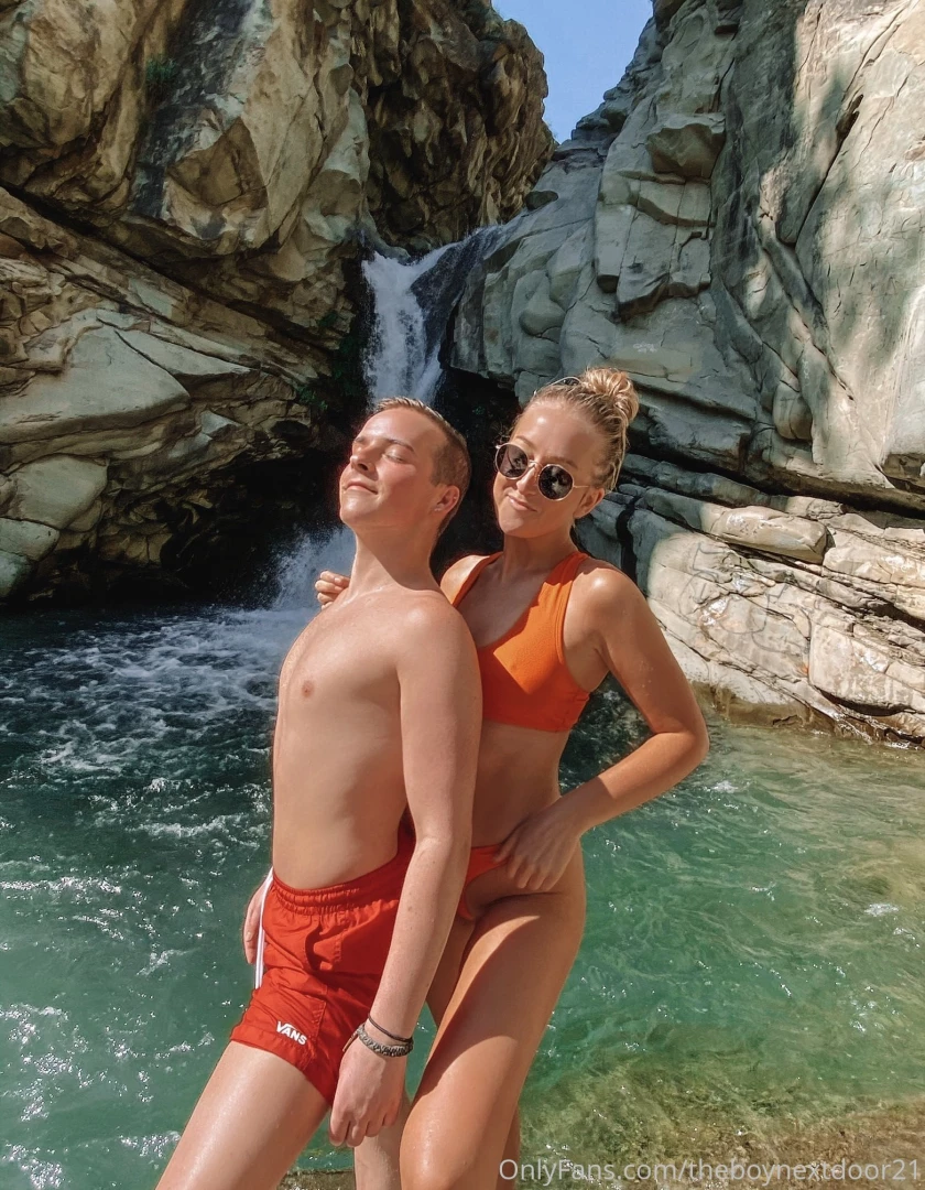 Another big one hiked 8 miles all the way to this beautiful waterfall 