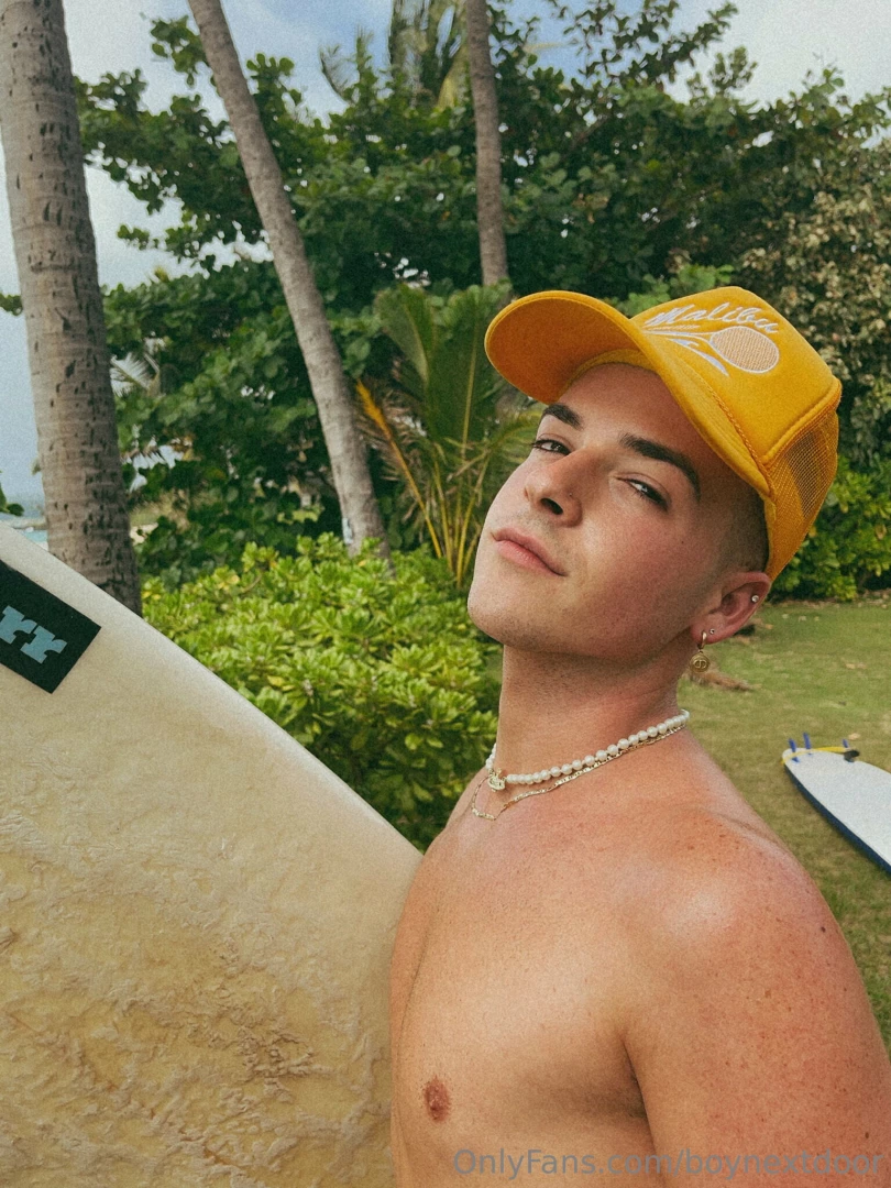 Surfs up swipe for a surprise 