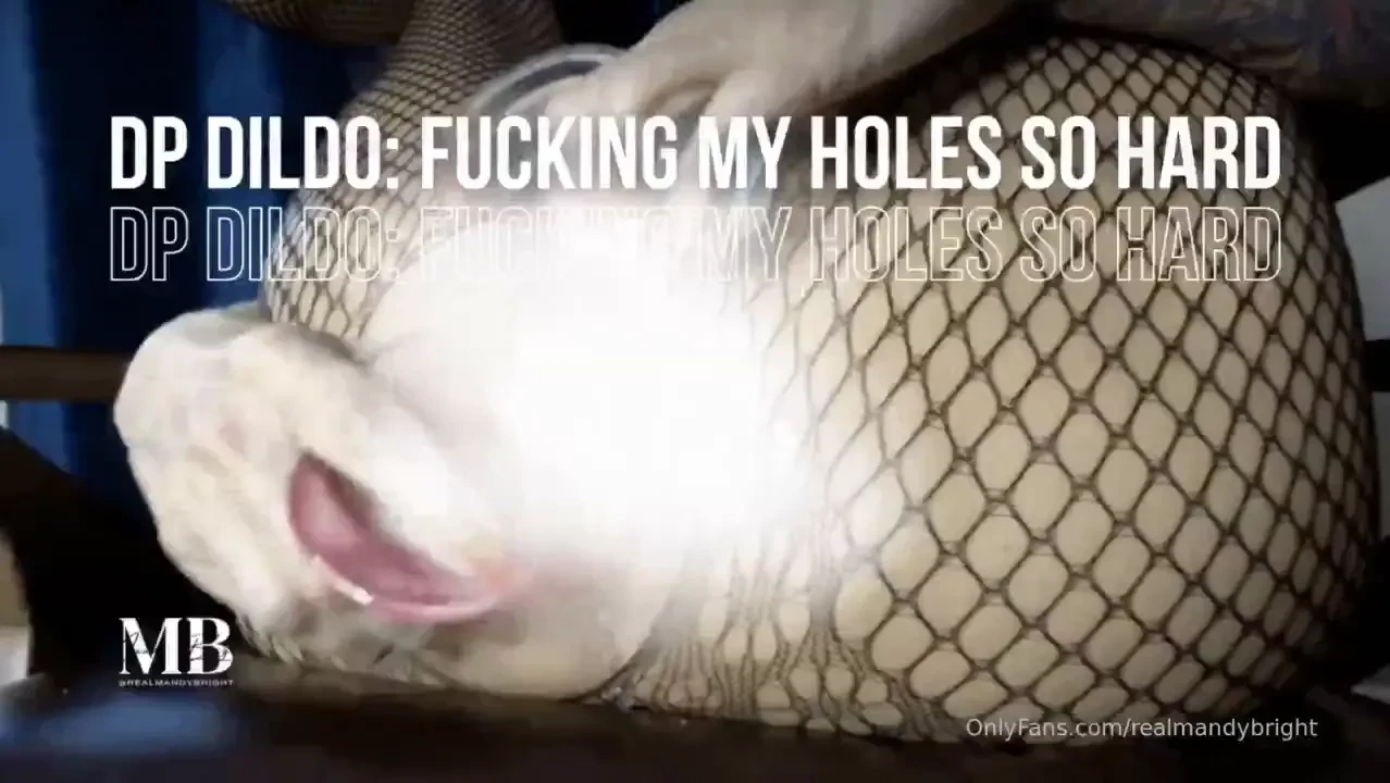 Two dildos at once is the only way i can satisfy this hungry pussy 