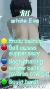 R11 white eva 1 hd 15 mins vid and 39 hq nude photos erotic bathing