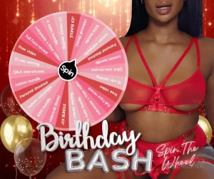 It s my birthday month and you know what that means 1 spin 14 05 2