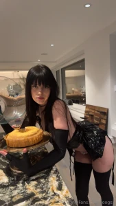 Which cake are you spreading first