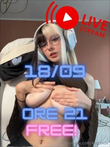 Live onlyfans 18 settembre ore 21 la prima parte sar aperta a tutti i