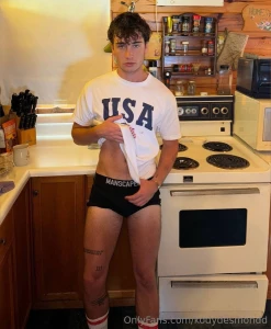 How about we take it to the kitchen and get naughty