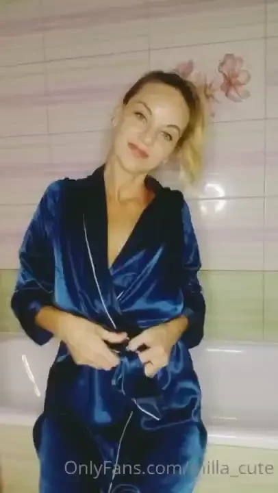 I like to walk around the house in a robe on a naked body will you 