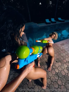 Water gun fights are much better when the cloths come off right sale