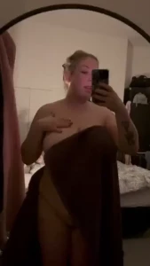 I just spent an hour in the bath but i seem to keep dropping my towel