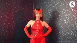 This scarlet witch fuck vid will be going out in your dms soon