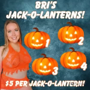 It s spooky season pick a jack-o-lantern 1-4 and get something to jerk