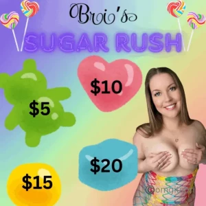 Pick which gummy you want by the amount you tip