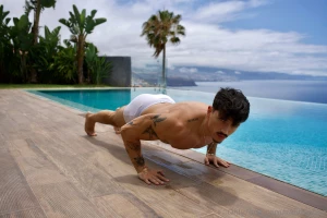 Just me doing some pushups