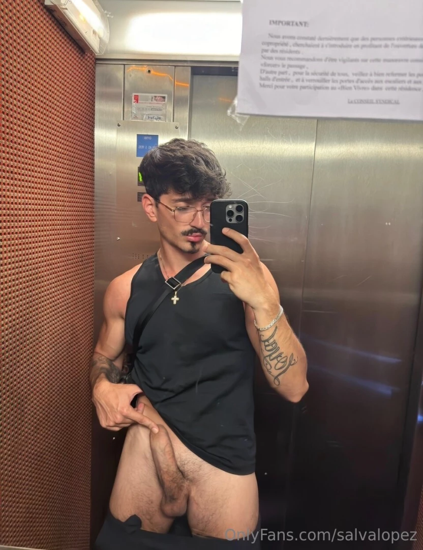 Just imagine how you accidentally come into the elevator while i m 