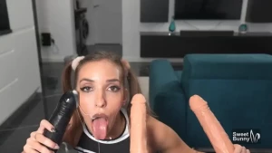 Holy fuck a gallon of cum all over my face literally entire face