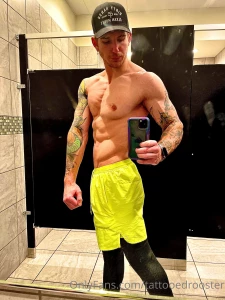 Working out at the gym part 2