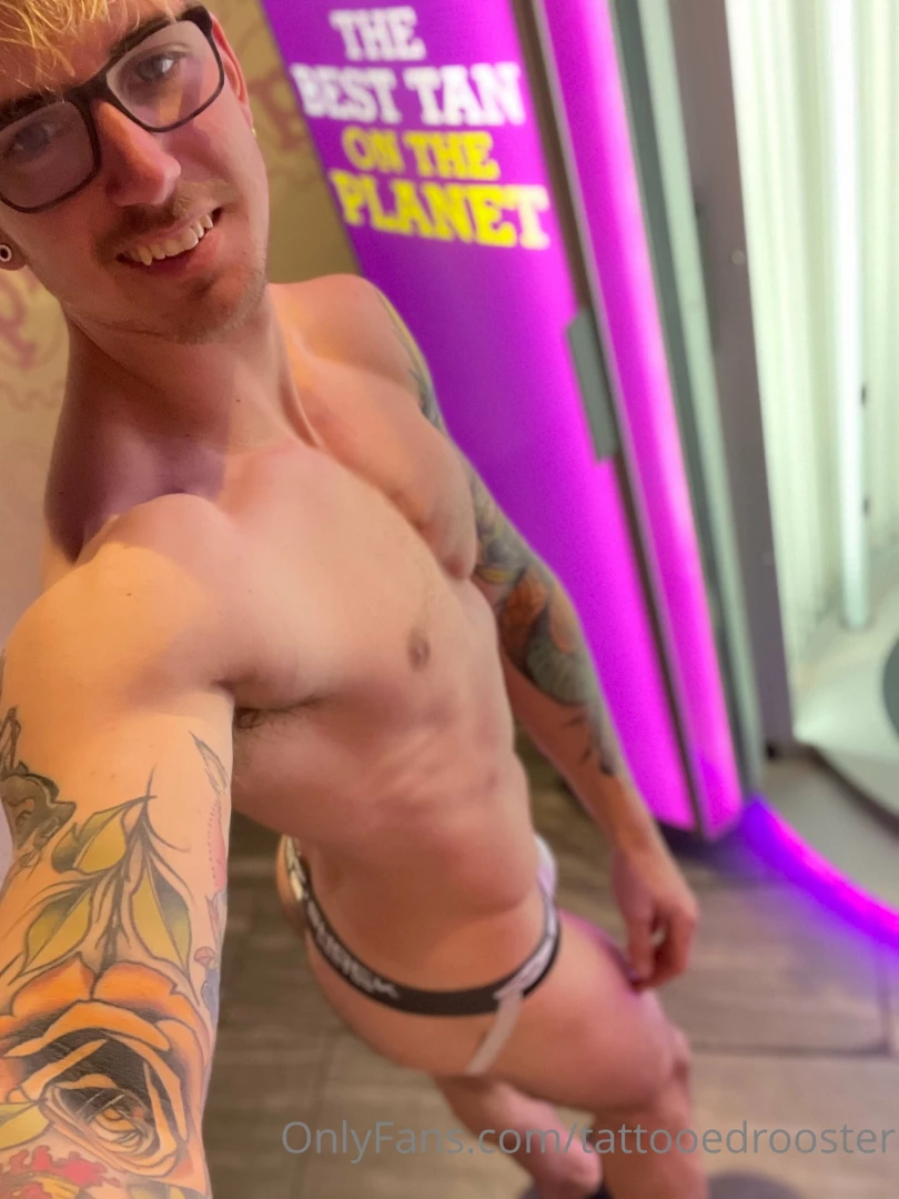 About to get my tan on 