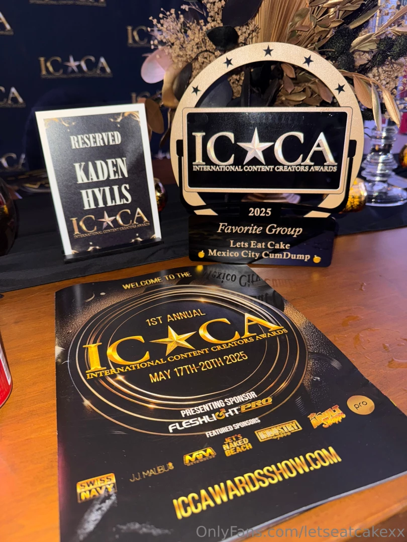 We did it we won and it s all thanks to you guys these awards were 100 