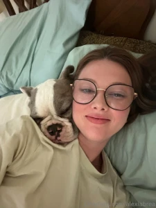 Dog cuddles on my bed s full of love days like this make me wanna stay