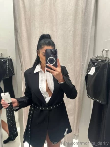 Shopping is always such a treat today i tried on a white shirt and part 1