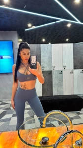 I wanted to start my day with pilates so i rushed to the gym this