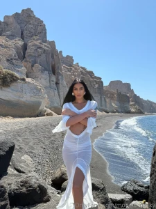 I stood by the sea and felt like a siren soft dangerous unforgettable