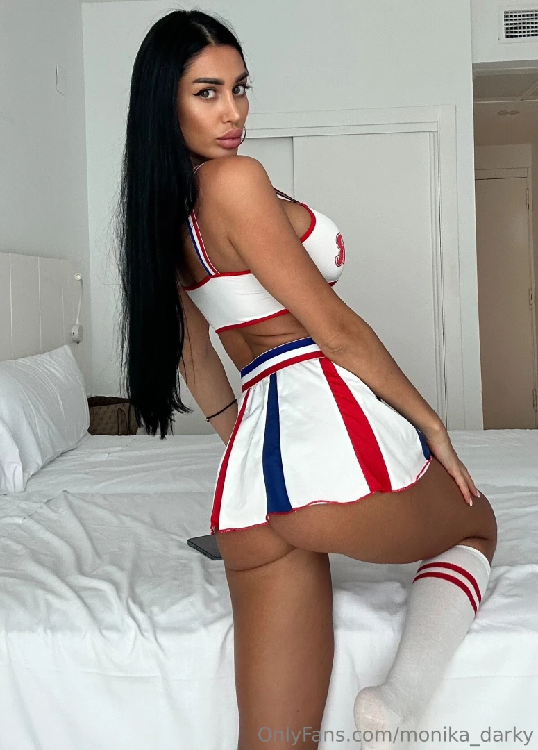 Still wearing the uniform but this cheer is just for you and i don t 