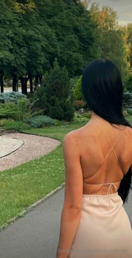 I didn t have my knickers on when i went out will you check it without 