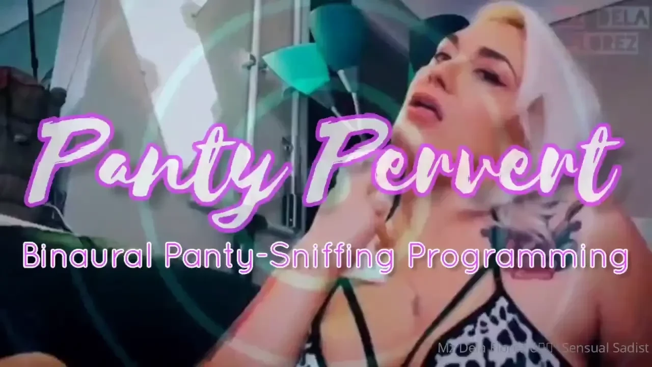 Panty obsession takes over submit to my binaural panty sniffing 
