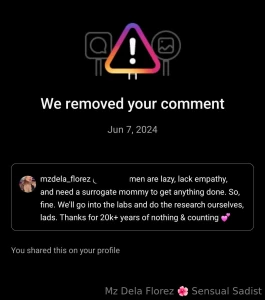 Meta is a crybaby bitch