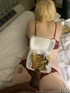 Enjoying some pad thai with violet heauxregarde tsvioletskye part 1