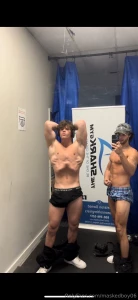 Some gym flicks w jackedoherty go check him out part 1