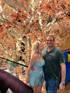 At an amazing place with this amazing woman