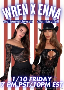 Boys i m back for another g g live with chemwithwren only on my