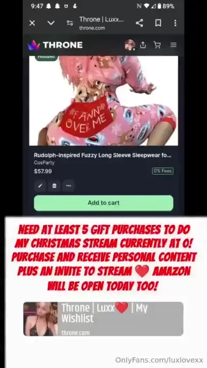 We are 1 out 5 gifts to do stream receive personal content and an 