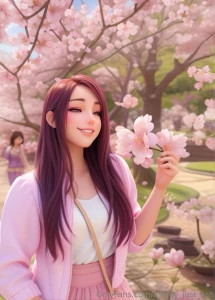 I like to walk in the park in the spring part 1