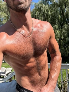 Beautiful day to get an outdoor workout in got a lil sweaty part 1