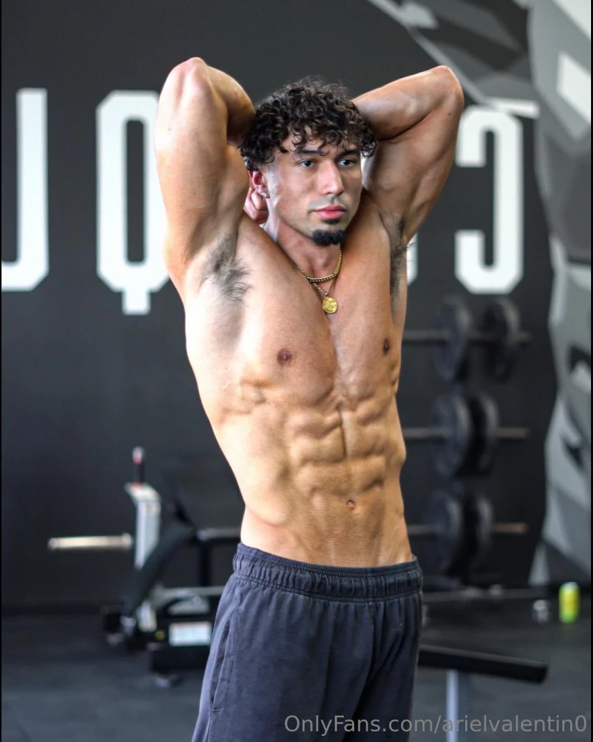 Hitting the weights hard 