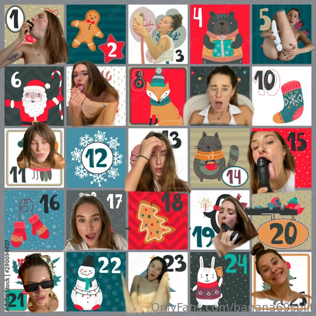 I m happy to announce you my advent calendar exciting 25 days with me 
