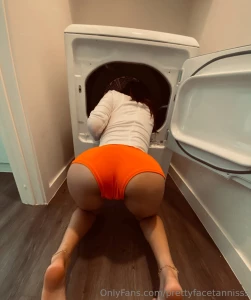 I m so sloppy watch me gag and slurp on daddy s huge cock part 1