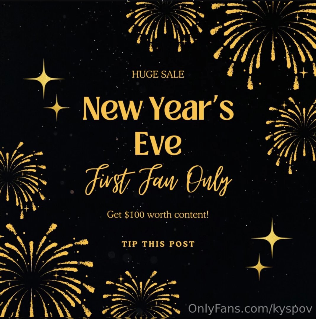 First fan only tip this post 10 and you ll receive 100 worth of 