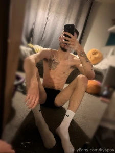 Worship my clean white socks