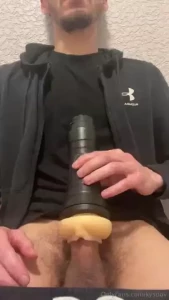 Want to see me play with my toy for 5 minutes until i release my huge