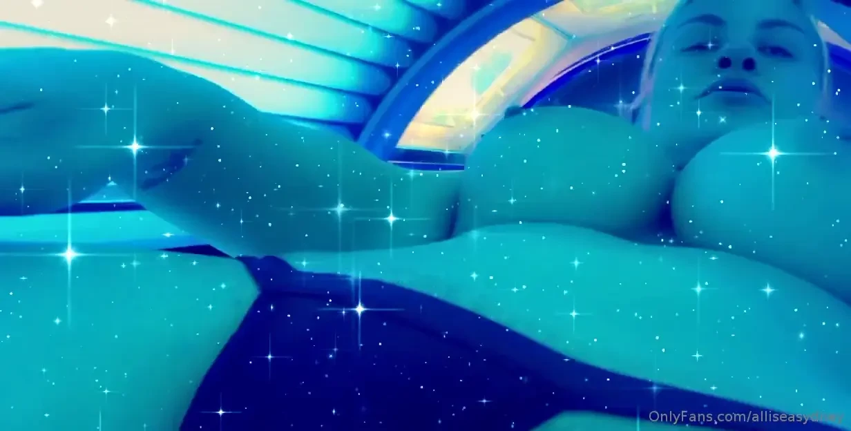 Currently sexy time in the tanning bed 