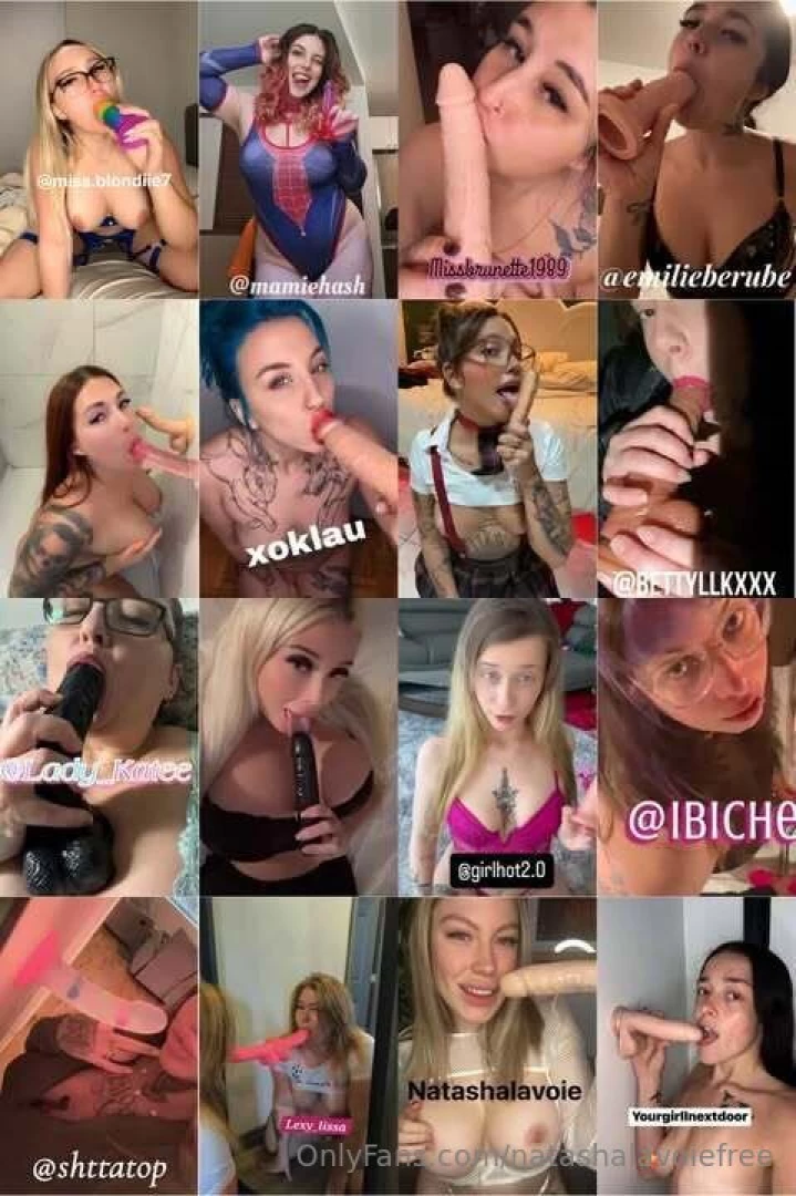 16 sluts qui adorent sucer tout se qu elles ont porter de mains part 1 