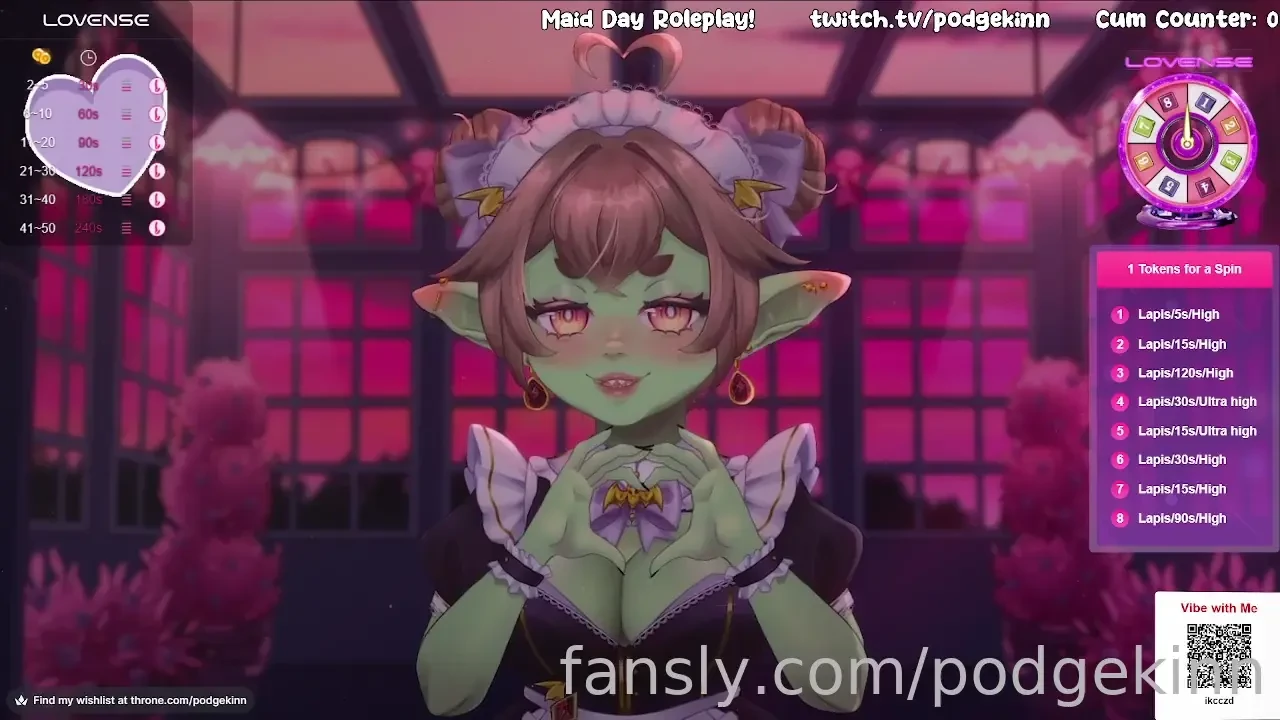 Maid day live asmr rp vod your goblin maid welcomes you home and she 