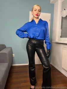 Satin leather my passion katya superb exc